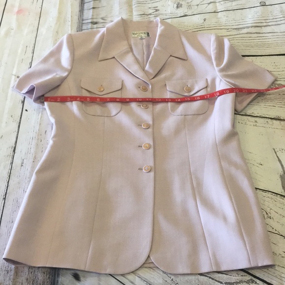 Kasper pale Lavender pantsuit - Picture 2 of 13